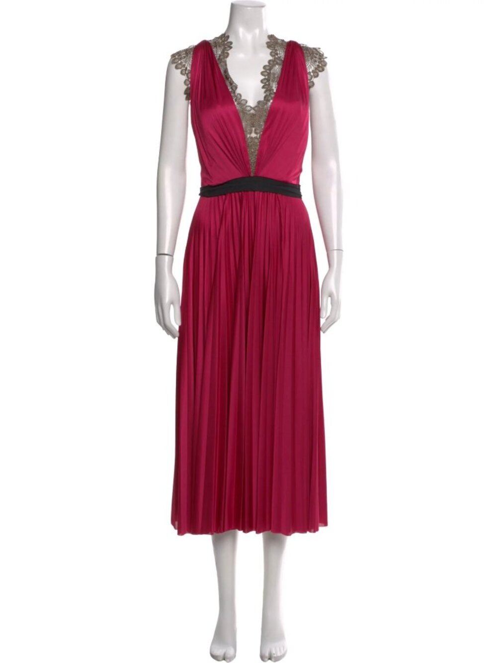 Catherine Deane  V-Neck Long Dress  Size: M | US8, UK12